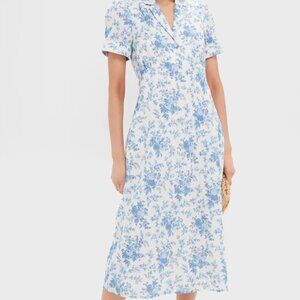 NWT Tucknernuck Floral Dress Size XL Forget Me Not print